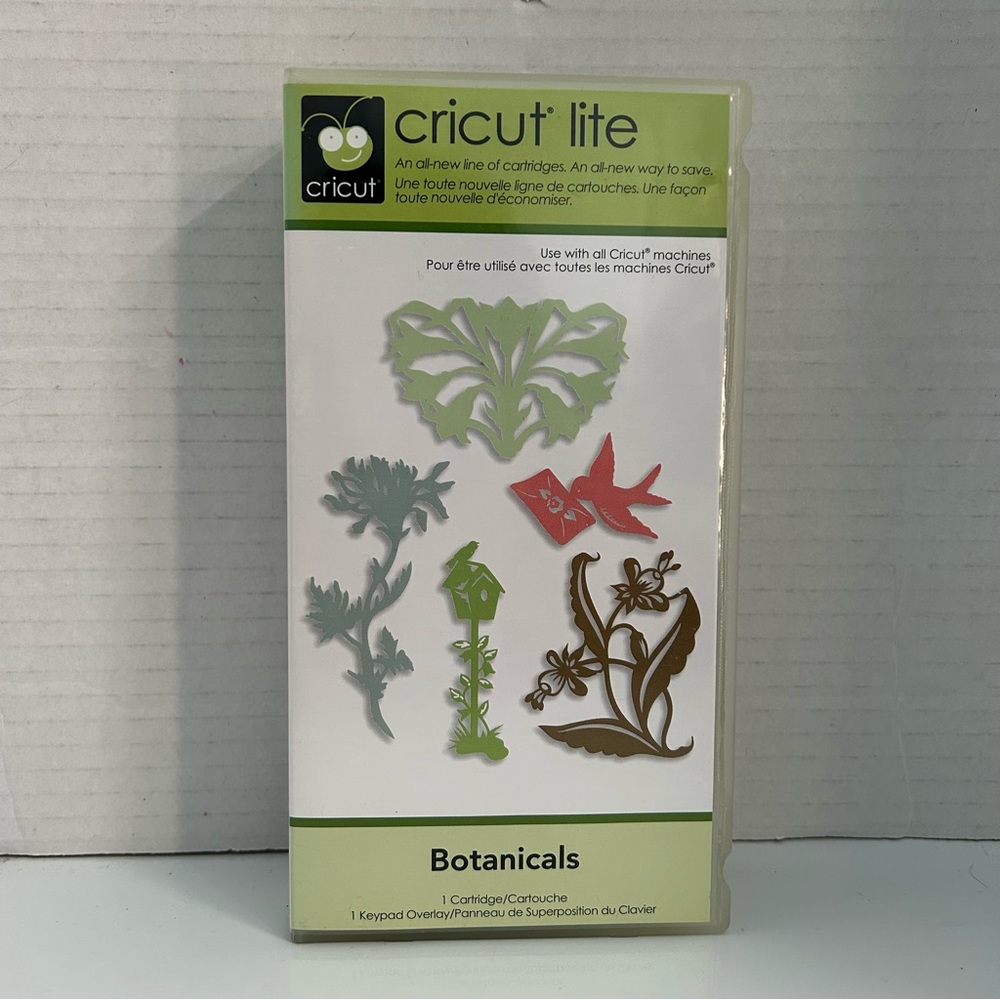 Cricut lite BOTANICALS shapes
